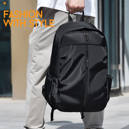 Mochila Masculina Casual de Grande Capacidade para Viagem com Carregamento Leve Impermeável para Computador Mochila Escolar Unissex para Estudantes