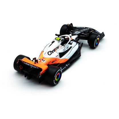 Bburago 1:43 2024 F1 Mclaren MCL38 Grande Prêmio de Mônaco Carro de Liga Miniatura Modelo Diecast #4 Lando Norris #81 Oscar Piastri Brinquedo