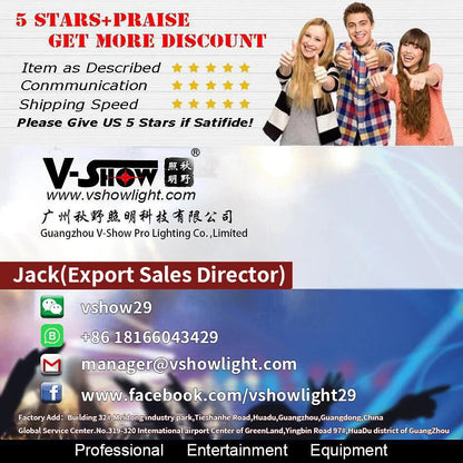 VSHOW 2pcs S712 With Folding Clamp With Flightcase Led Module 450W Beam Spot Wash BSW 3in1 With Zoom CMY CTO Moving Head Light