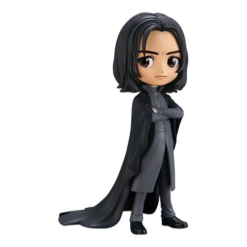 14cm Original Bandai Q Posket Harry Potter Series Versão Personagem Draco Malfoy Hermione Action Figure Anime Colecionável Bonecas Infantis