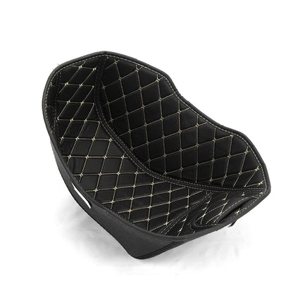 Protetor de Forro de Baú de Moto, Almofada de Assento Impermeável em PU, Tapete de Compartimento para Yamaha NMAX155 22-23 Acessórios