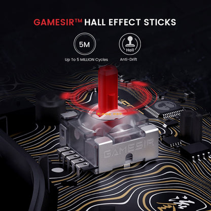 GameSir Kaleid Xbox Gaming Controller Wired Gamepad for Xbox Series X, Xbox Series S, Xbox One, with Hall Effect Joystick