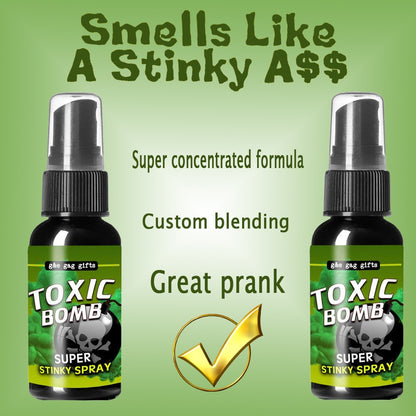 Novelties Liquid Fart Gag Prank Joke Spray Can Stink Bomb Smelly Stinky Gas 30ML