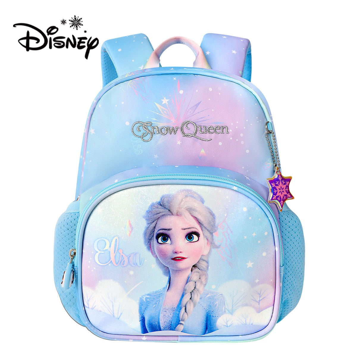 Disney Toddler Backpack: Frozen Princess Elsa Backpack for Little Girls - Lightweight Large Capacity School Bag for Nursery