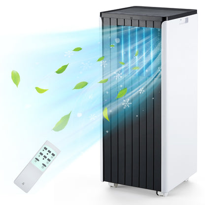 Ar Condicionado Portátil 8000 BTU - Refrigera até 32,5 m² Aparelho 3-em-1 com Desumidificador e Ventilador, Kit de Mangueira para Janela Incluído
