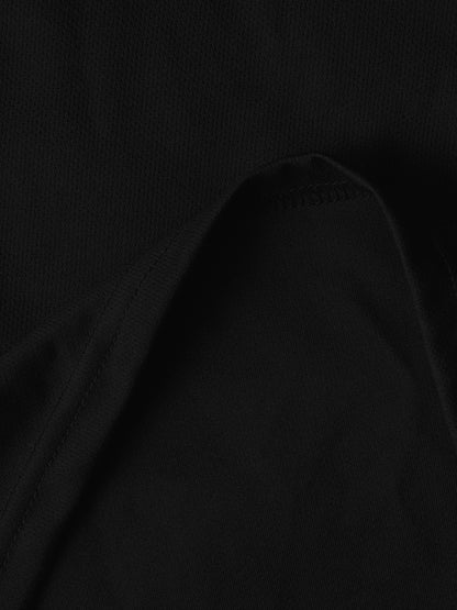 New men's fashionable casual clothing summer sports round neck short-sleeved T-shirt and drawstring shorts breathable suit