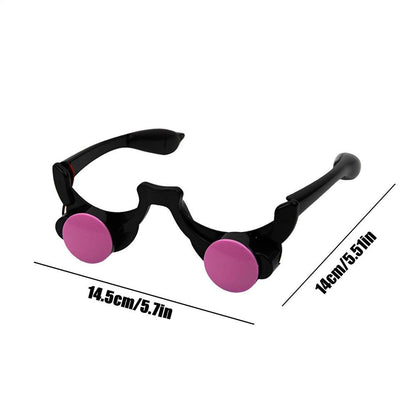 Light Up LED Eyewearing Halloween Glow Glasses Scary Red Glowing Eyes LED Glasses Festive Halloween LED Glowing Eyeglasses