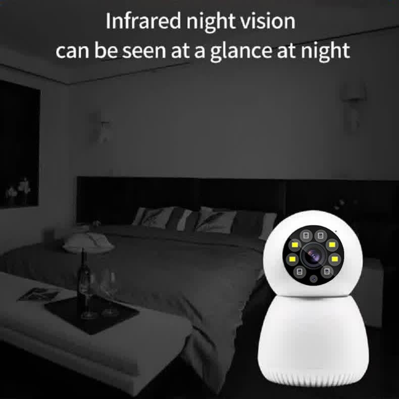 CARPBABA WIFI IP Camera 2MP YOOSEE ICSEE V380Pro YIIOT Surveillance Color Night Vision Security Protection Wireless Smart Home