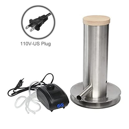 Gerador de Fumaça Fria para Churrasqueira Elétrica a Pellet Acessório para Personalizar seu Perfil de Fumaça