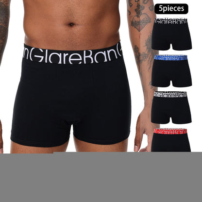 5pcs Pack Cotton Boxer Men Underwear Male Brand Panties And Underpants For Homme Luxury Set Shorts Box Slips Brand Briefs