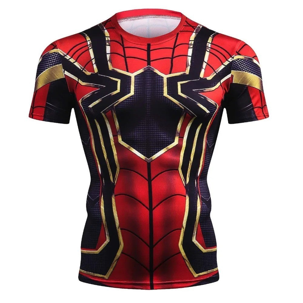 panther Summer Comics 3D Printed T Shirt Men Compression Fashion Short Sleeve Men T Shirt Tops Tees For Cosplay Costume