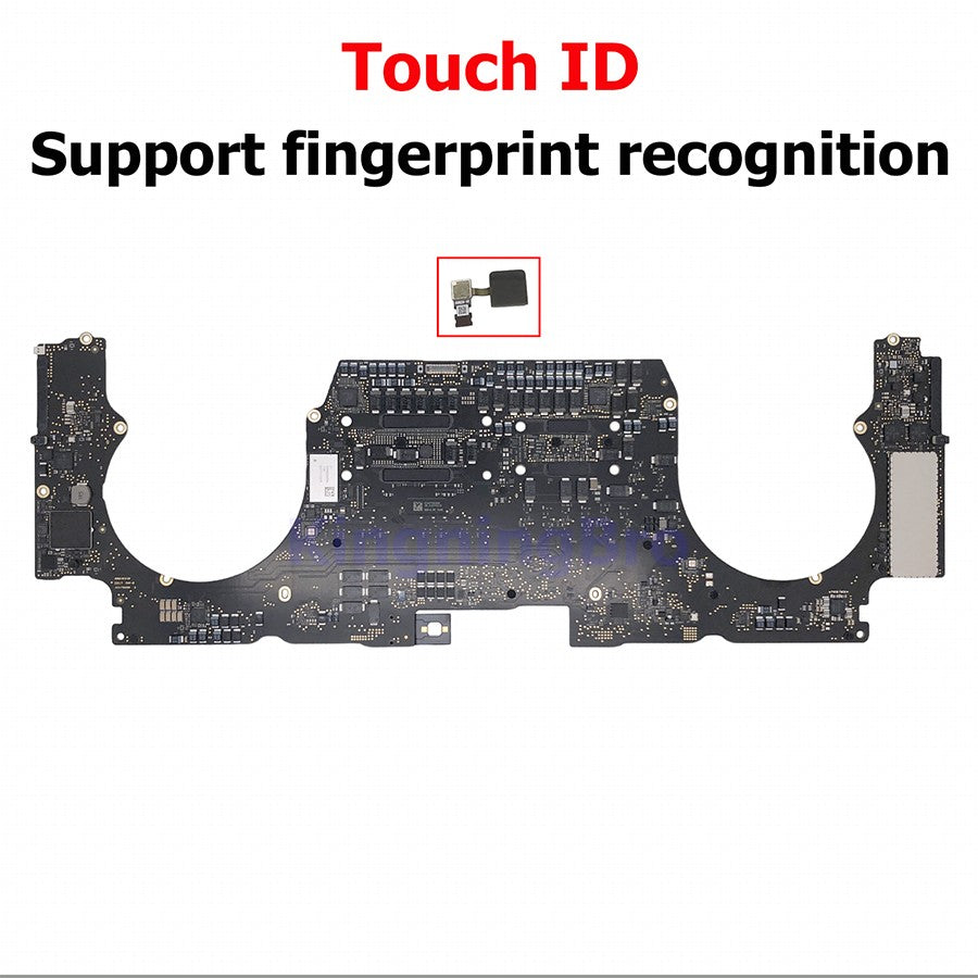 Placa-mãe Original A1707 para Macbook Pro 15" Placa Lógica A1707 com Touch ID i7 16GB 2016 2017 820-00281-A 820-00928-A