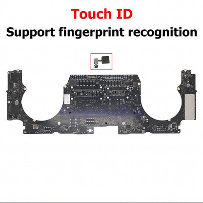 Placa-mãe Original A1707 para Macbook Pro 15" Placa Lógica A1707 com Touch ID i7 16GB 2016 2017 820-00281-A 820-00928-A