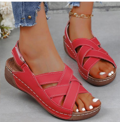 Women Sandals Shoes Summer Beach Shoes Woman Party Sandals For Women Wedge Ladies Shoes Non-Slip Footwear Women Sandal Female