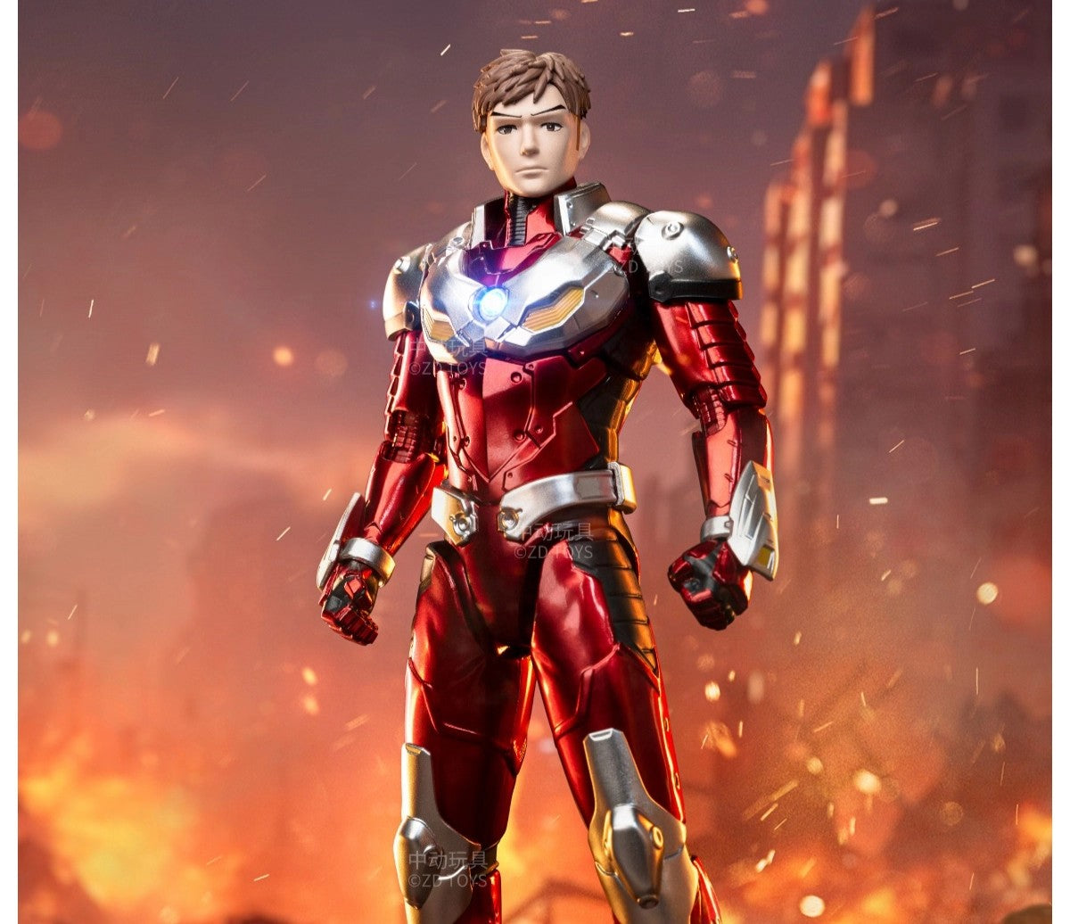 Boneco Articulado Ultraman ZD Toys Kotaro Higashi Terno Zero Terno Tiga Terno Ace Ultra Seven Ultraman Jack Modelo Colecionável Adulto