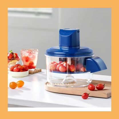 Electric Grape Peeling Machine, Automatic Small Fruit Garlic Peeler Home Kitchen Peeler for Cherry Tomato Grapes Peeling Tool