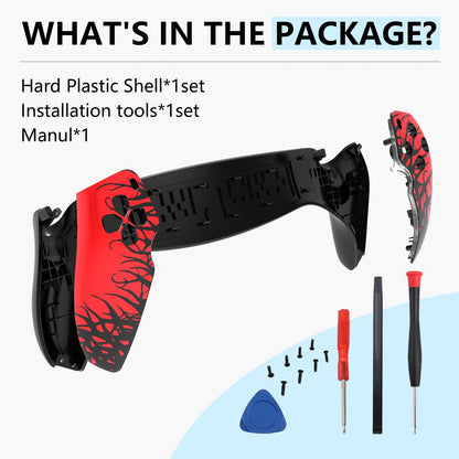 REMANK for PS5 Portal shell Replacement Limited Spider Faceplate Cover for Playstation Portal Accessorie Front Back Plates Case