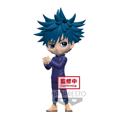 Original Em Estoque Bandai Banpresto Jujutsu Kaisen Qposket FushiguroMegumi Boneco Modelo Figura de Ação 100% Genuína Brinquedo Presente Colecionável