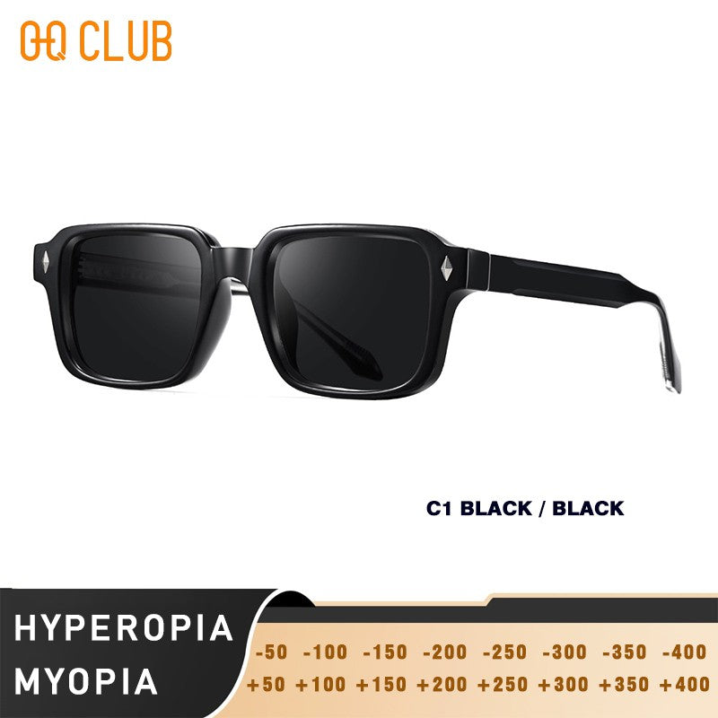 O-Q CLUB Retrô Moda Feminina Óculos de Sol Masculino Quadrado UV400 Óculos de Sol Feminino Masculino Luneta Óculos de Sol Luxuosos Lentes Femininas