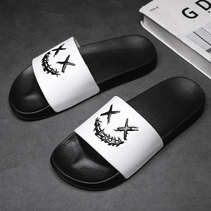 Summer Men's Indoor Home Non-slip Casual Slippers Male Soft Comfortable Bath Slippers Outdoor EVA Sandalias Beach Garden Sandals