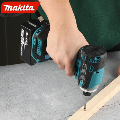Parafusadeira de Impacto Makita DTD171 18V sem Escovas Furadeira Recarregável Ferramentas Elétricas Sem Fio