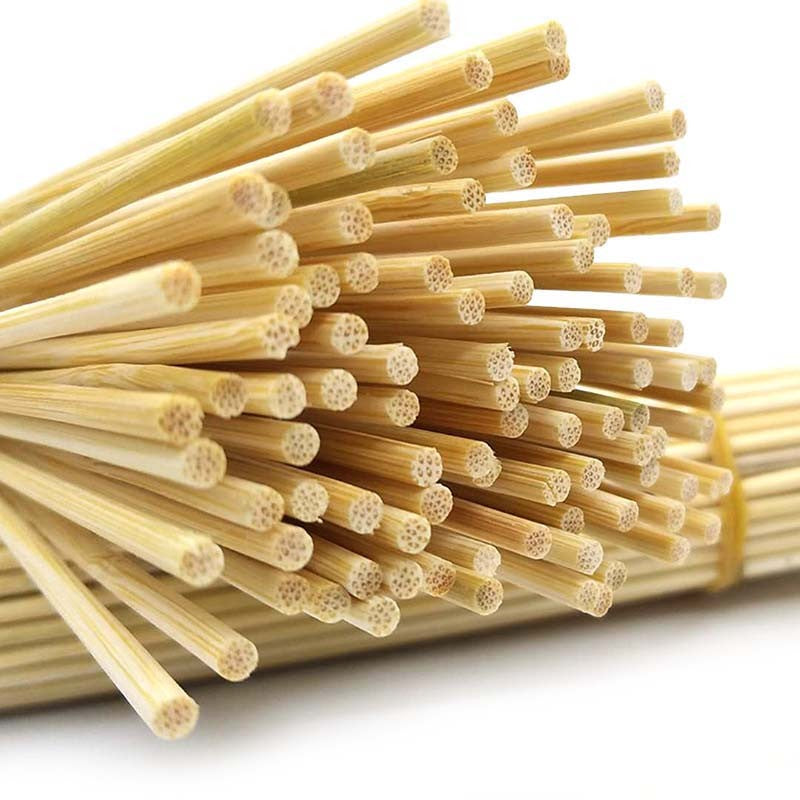 30/50PCS Disposable Wooden Grill Grilling Bbq Tools Outdoor Cooking BBQ Sticks Bamboo Skewers Barbecue Tools Fruit Sticks