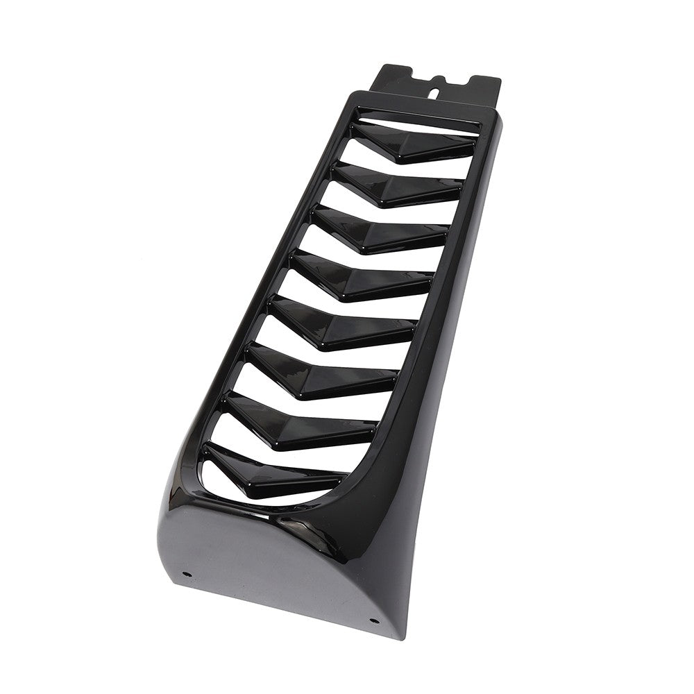 Tampa Frontal Inferior do Radiador ABS da Motocicleta Carenagem de Queixo Spoiler Cromado/Preto para Harley Softail Street Bob Breakout