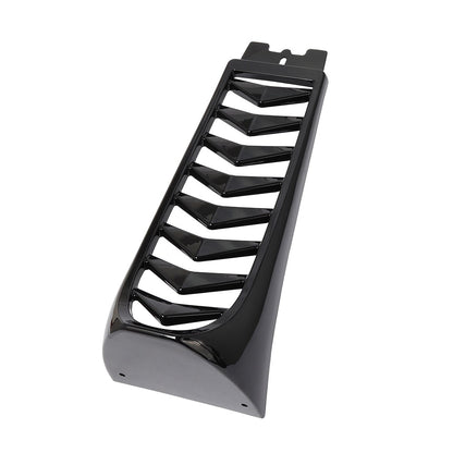 Tampa Frontal Inferior do Radiador ABS da Motocicleta Carenagem de Queixo Spoiler Cromado/Preto para Harley Softail Street Bob Breakout