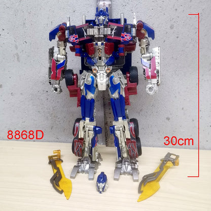 Brinquedos Robô Transformável 30CM Optimus Prime Star Commander Magatron Carro Bumblebe Boneco de Ação do Filme Modelo Anime de Deformação