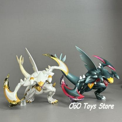 Anime Pokémon Figure Garchomp Bonecos de Ação Estátua de PVC Modelo Colecionável Brinquedos para Crianças Presentes 10cm/3.93in