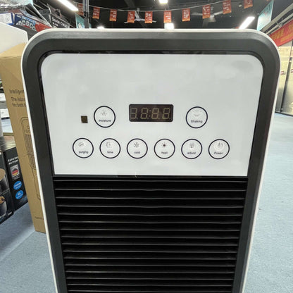 Ar-Condicionado Portátil com Desumidificador e Aquecedor Integrados e Controle Remoto, Unidade de AC com Eficiência Energética