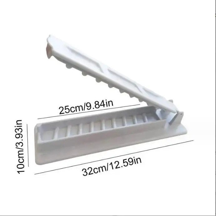 Single Row Kebab Maker Bbq Meat Skewer Machine Kebab Press Maker Reusable Plastic Bbq Skewer Maker Kebab Preparation BBQ Tool