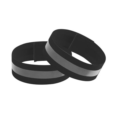 2Pcs Reflective Bands Elastic Armband Wristband Ankle Leg Straps Safety Reflector Tape Straps for Night Jogging Biking Running
