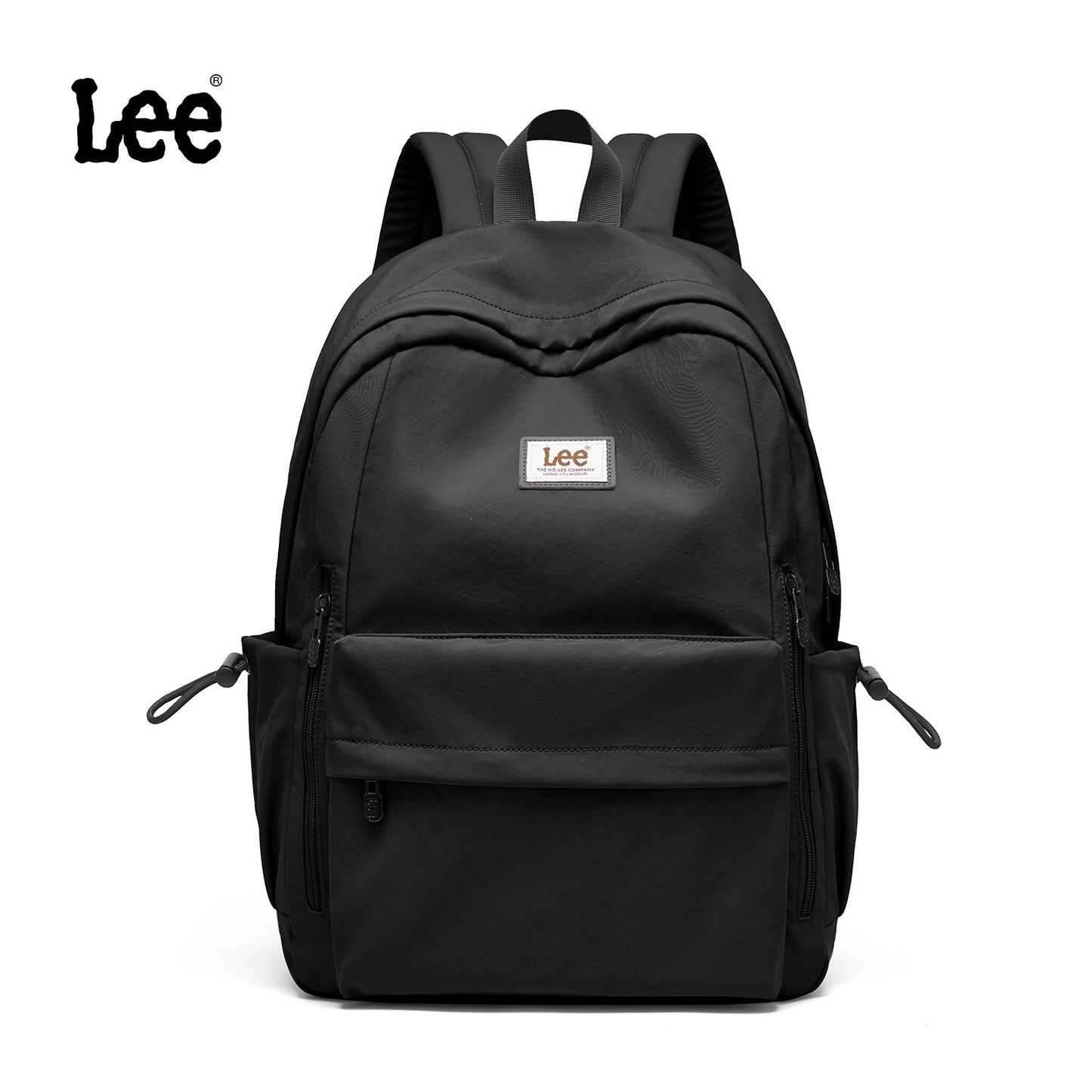Mochila Leve LEE para Notebook 16 Polegadas Feminina Masculina Oxford, Bolsa Escolar de Ensino Médio de Grande Capacidade, Mochila de Estudante Universitário Adolescente