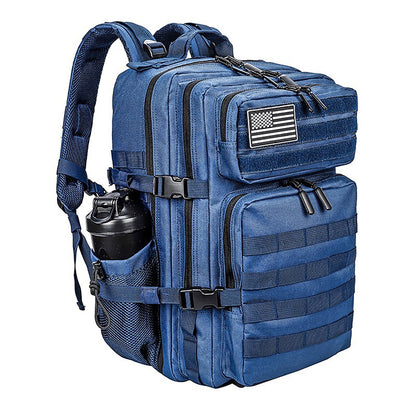 LHI Mochila Tática 45L/35L/25L para Homens e Mulheres, À Prova D'Água, Bolsa de Ginástica para Atletas, Mochila de Viagem para Caminhada ao Ar Livre com Porta-Garrafas