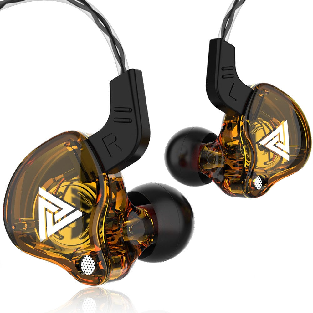 Newest QKZ AK6 Series 3.5mm In-Ear Earphone with Box Game Headset HIFI Bass Noise Cancelling Earbuds With Mic