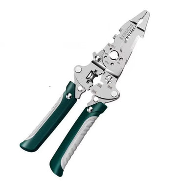 1Pcs Multifunctional Foldable Wire Stripper Crimper Cable Cutter Pliers Electrician Cable Cutting Wiring Pulling Stripping Tools