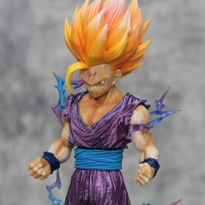 Dragon Ball Super Saiyajin 2 Besta do Futuro Son Gohan Figura Estatueta de Anime Modelo de Estátua Presente para Menino