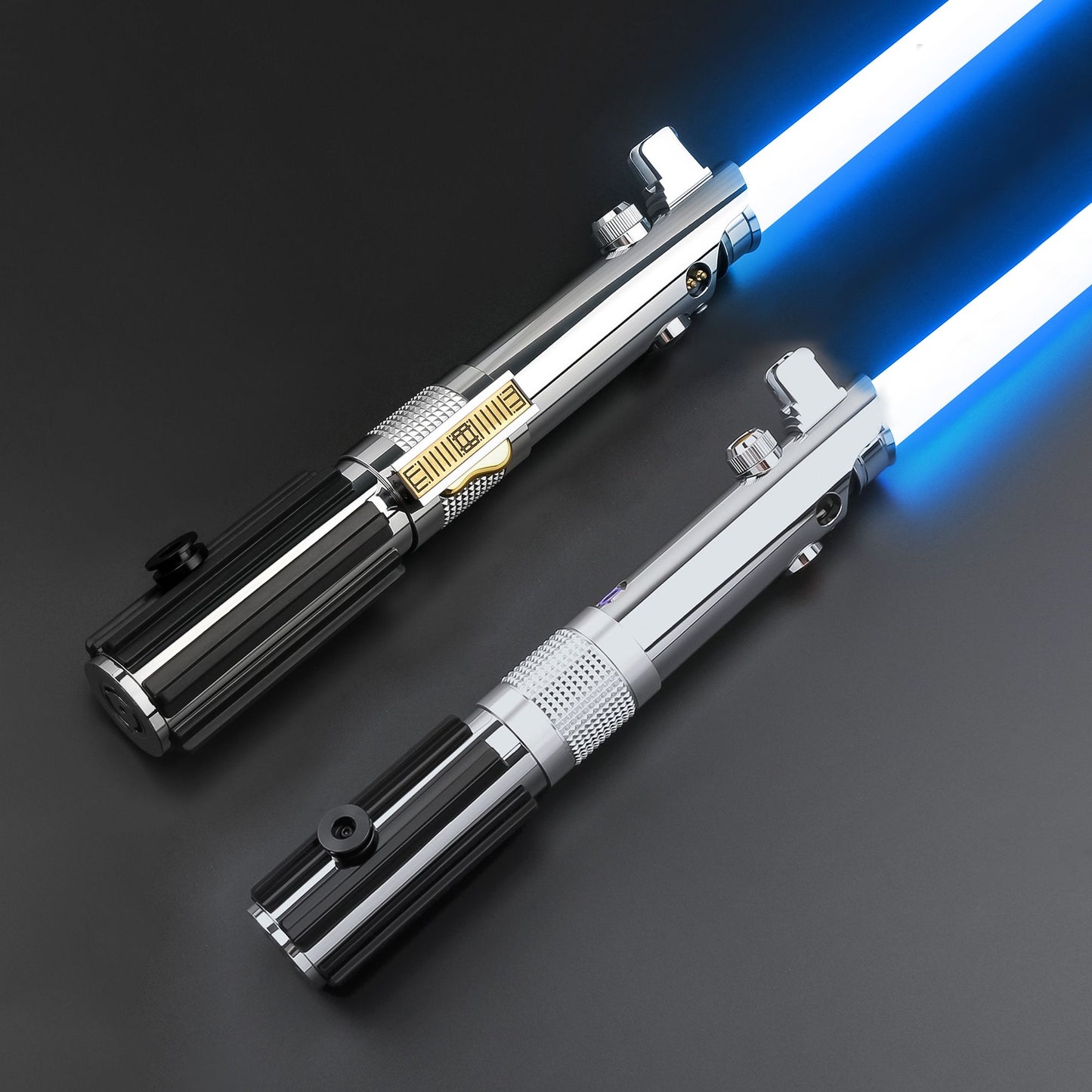 TXQSABER Anakin Lightsaber Natal Laser Pixel placa RGB Smooth Swing Punho de Metal com Lâmina de Tira de LED SDCard Proffie
