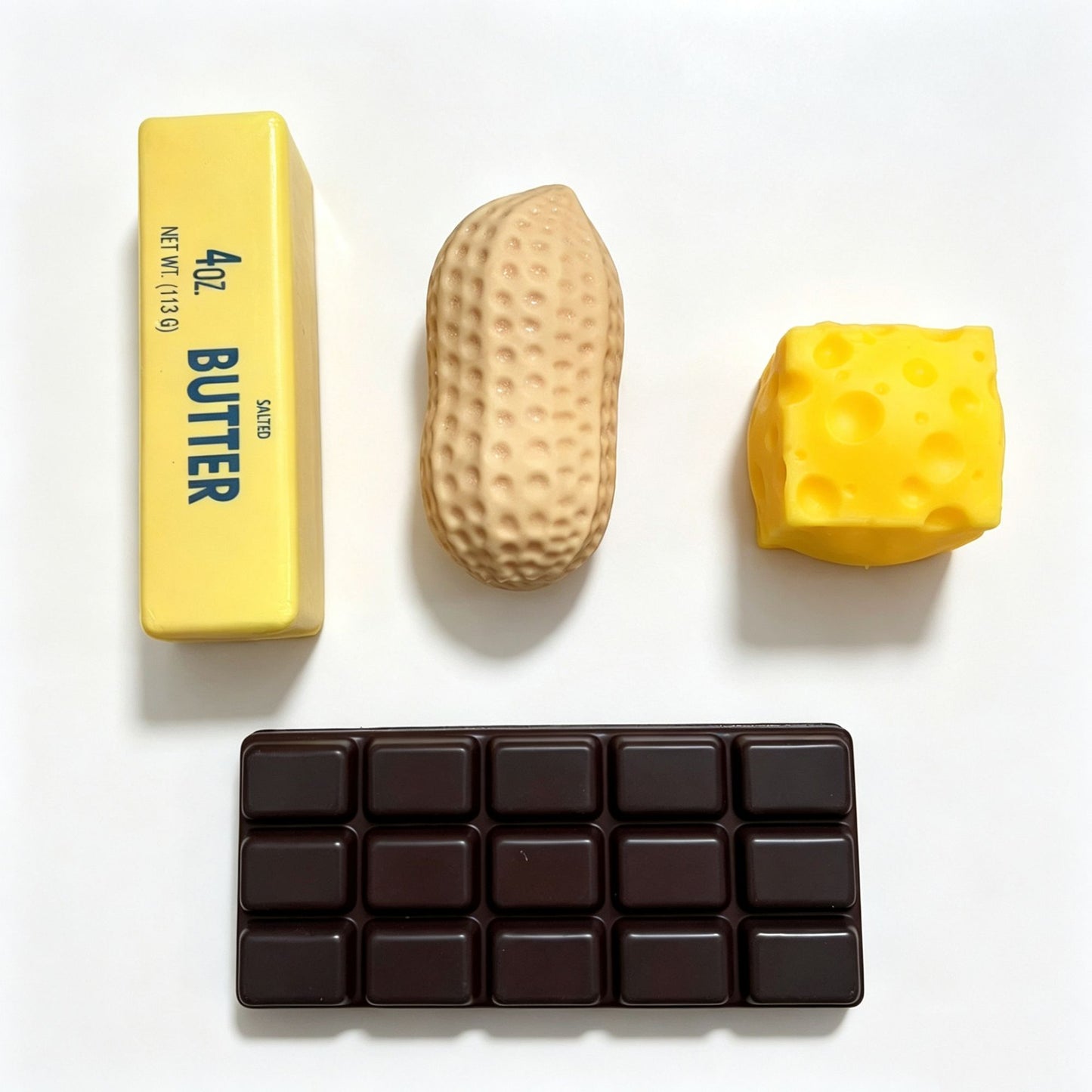 Simulation Chocolate/Peanut/Cheese/Butter Stick Squeezing Toy?Simulation Food Toy, Birthday Gift, Christmas?Halloween Present