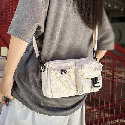 Sports Crossbody Bag, Workwear Style Design, Single Shoulder Bag, Multifunctional Lightweight Chest Bag, Mobile Phone Bag