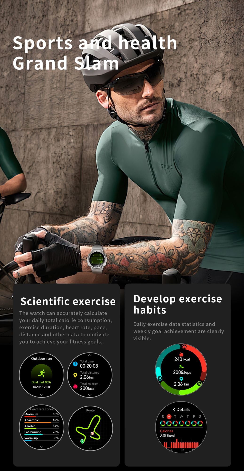 Novo T-Rex 3 GPS Smart Watch AMOLED de 1,43" à prova d'água 10ATM GNSS de banda dupla integrado Bússola Militar Esportivo Smartwatch Pulseira Masculina