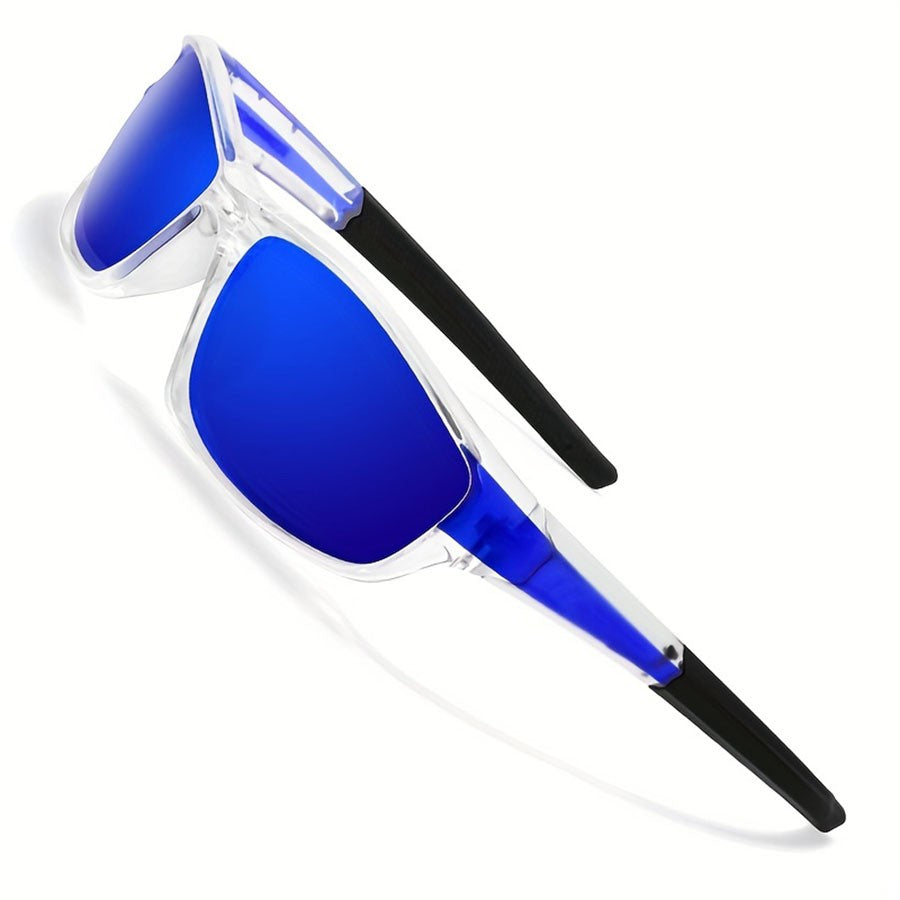 2pairs Sports Polarized Sunglasses for Men Lightweight Night Vision Male Shades Cycling Driving Fishing Fashion Mirror Sunglass