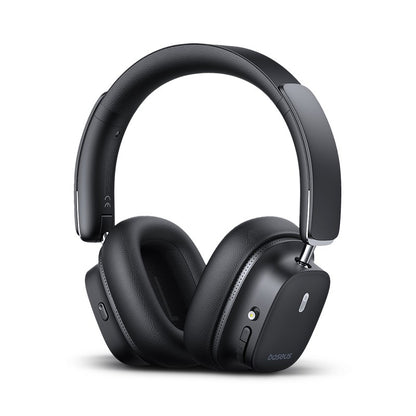 Baseus Bowie 30 Max Bluetooth Headphones 45dB Noise Cancellation Hi-res LDAC Over Ear Headset 3D Spatial Audio Wireless Earphone