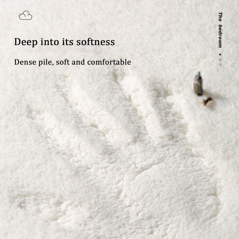 VIKAMA Game Controller Shaped Rug Cartoon Plush Bedroom Children's Room Play Area Decorative Floor Mat Home Decor