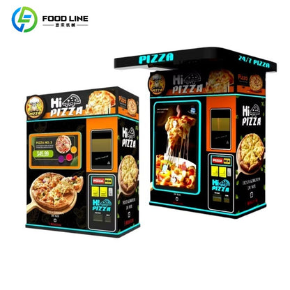 Outdoor Fully Automatic Factory Smart Touch Screen Pizza Vending Machine Wholesalers
