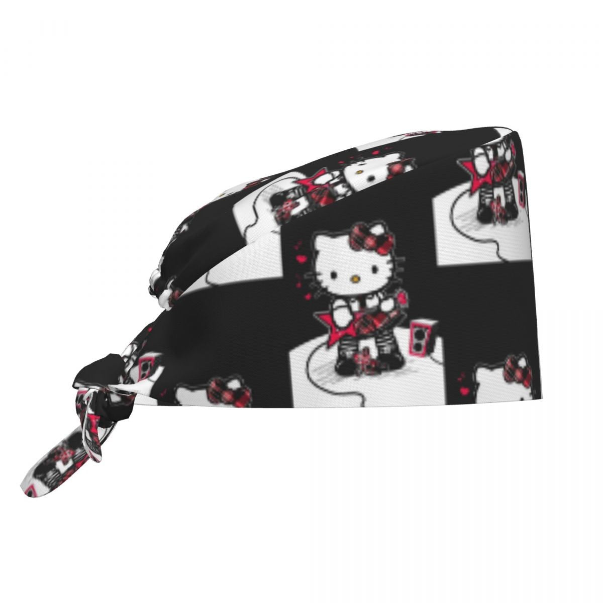 Custom Hello Kitty Medical Staff Scrubs Hat Women Men Cartoon Chara For Chef Hat Scrub Caps