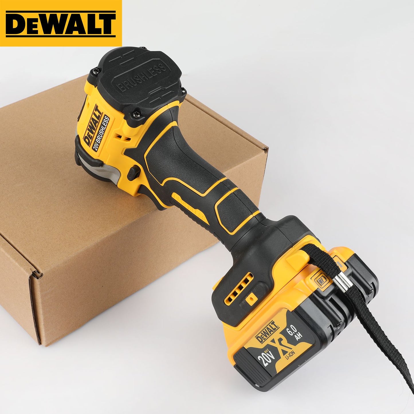 DEWALT DCF850 20V Parafusadeira de Impacto Brushless de Íon de Lítio - Parafusadeira Elétrica de Alto Torque, Ferramenta Elétrica Profissional