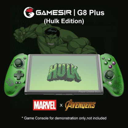 GameSir G8 Plus Hulk Edition Thanos Edition Mobile Gaming Controller for iOS Android Tablet Nintendo Switch 2/1 Steam PC Gamepad