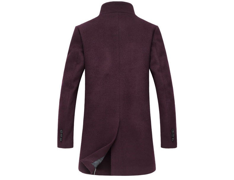 Oversized Men's Wool Overcoat 5XL High Quality Business Casual Winter Jacket Coat Men Clothing Woolen Coats A2F6009